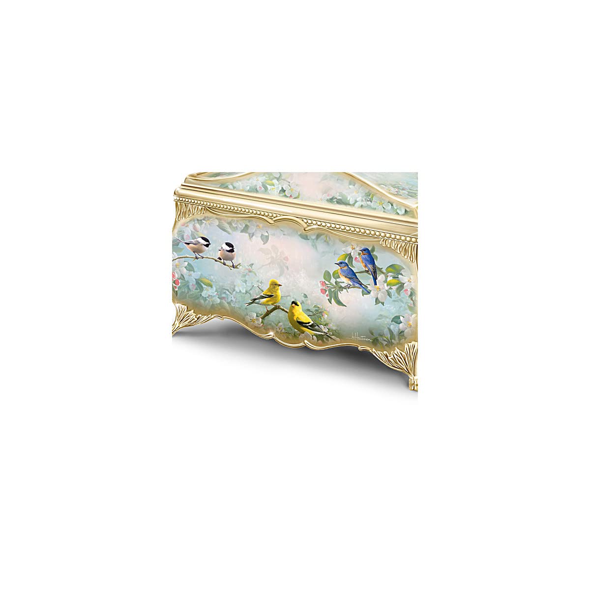 Amazon.com: The Bradford Exchange Songbird Serenade Music Box, Joe